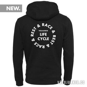 race and rest hoodie velojunkie