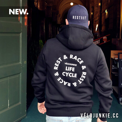 life cycle  hoodie velojunkie