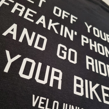 get off your phone and go ride your bike