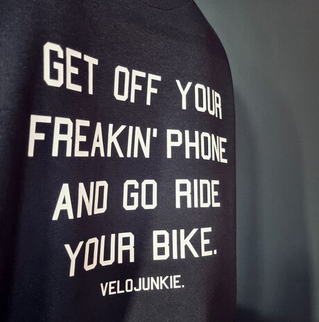 get off your phone and go ride your bike