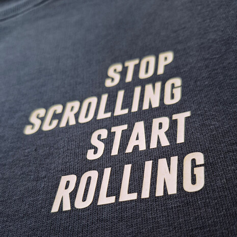 stop scrolling start rolling velojunkie